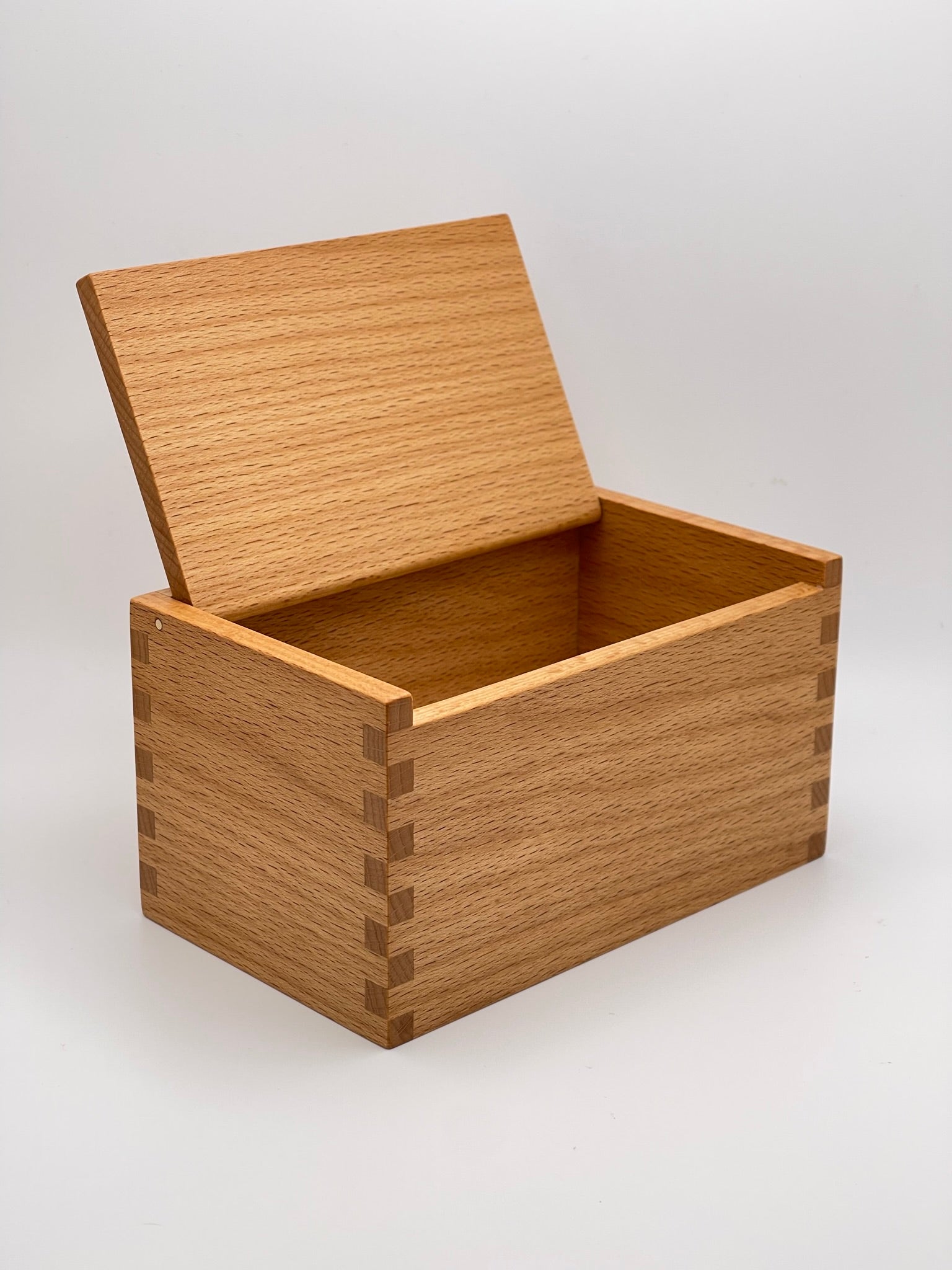 Wooden Box With Hinged Lid Wooden Rectangle Keepsake Box - Temu